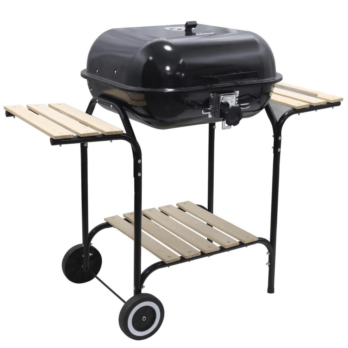 PARRILLA A CARBON 62X104 C/RUEDAS MR BEEF2