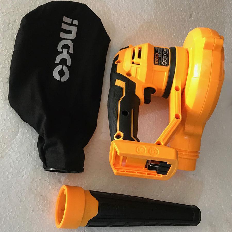 KIT SOPLADORA ASPIRADORA CABLI2001 + BATERIA 2.0AH + CARGADOR INGCO (110005) 1