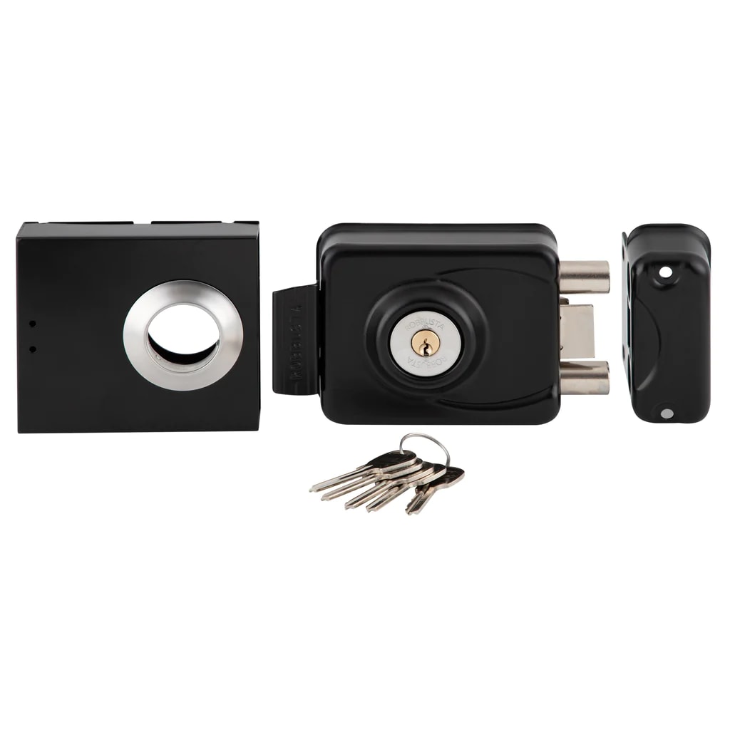 Cerradura Sobreponer Poli Robbusta 7100 B60 con Caja Reja para soldar4