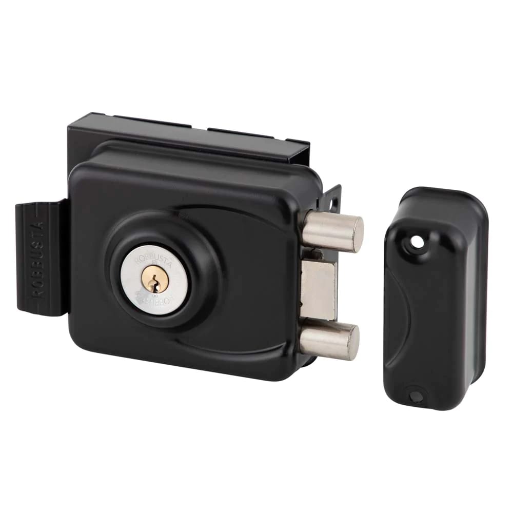 Cerradura Sobreponer Poli Robbusta 7100 B60 con Caja Reja para soldar 0
