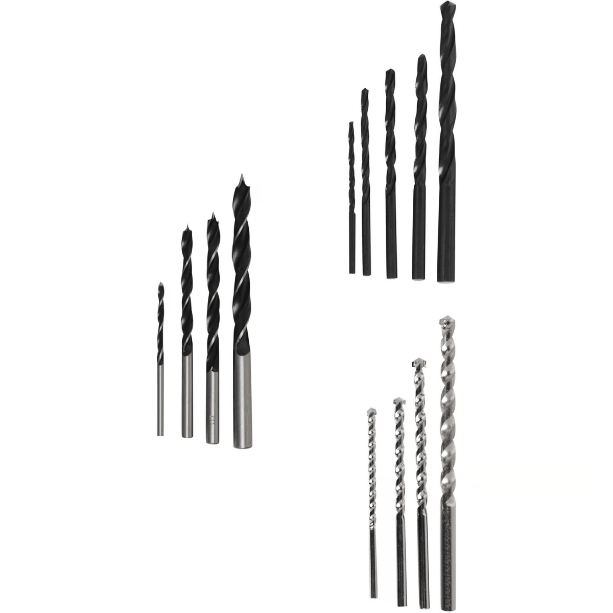 SET DE BROCAS P/TALADRO BAUKER 13PZS3