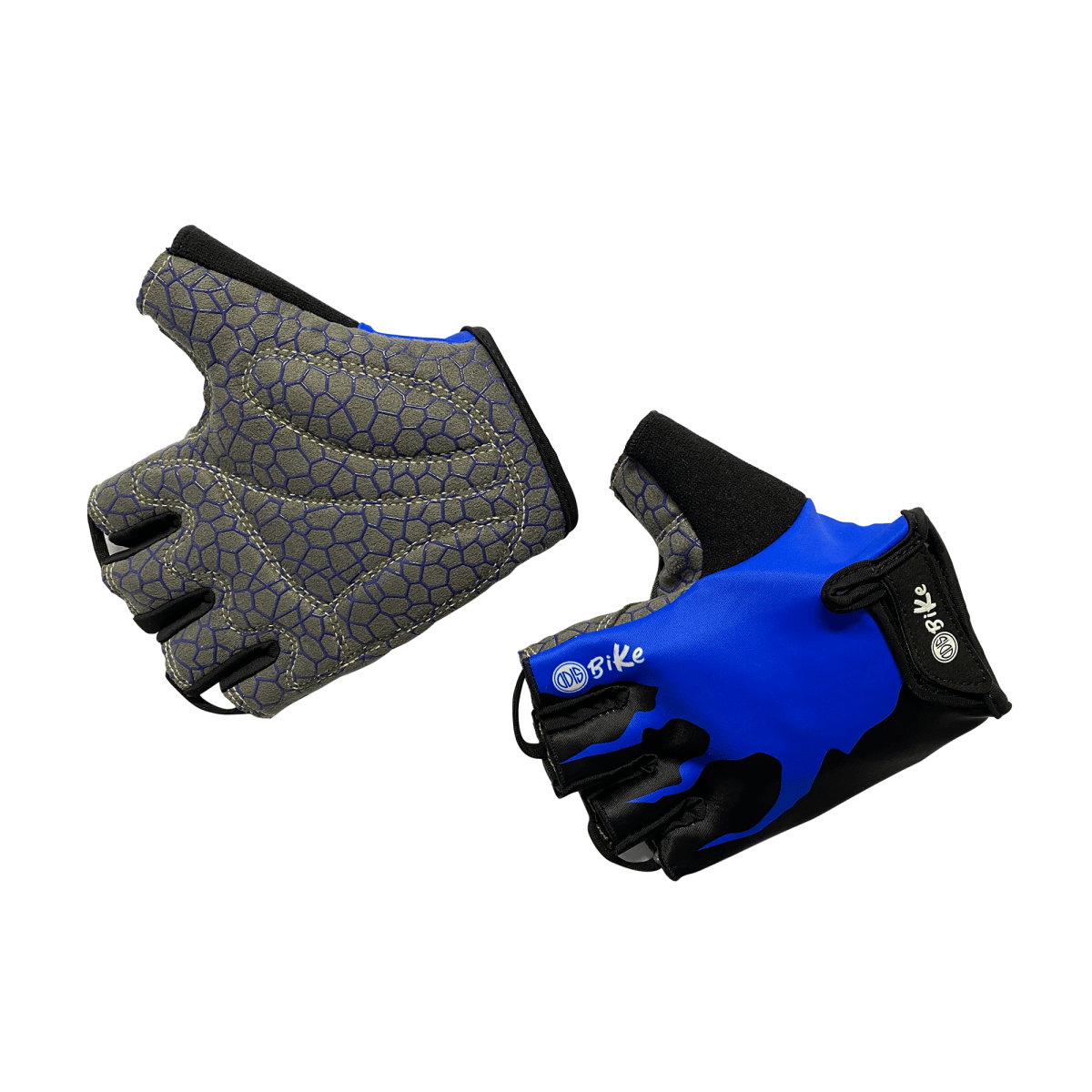 GUANTE ODIS MEDIO DEDO P/BICI AZUL2