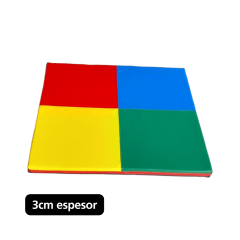 Colchoneta Didáctica para Psicomotricidad 3 cm - 4 Colores