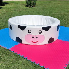Piscina redonda 120cm con diseño