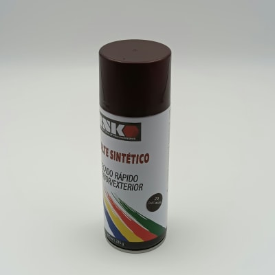 ESMALTE SINTETICO RNK EN SPRY COLOR CAFÉ MISION #29 LATA DE 285 G. / 400 Ml.