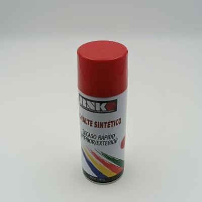 ESMALTE SINTETICO RNK EN SPRY COLOR ESCARLATA #23 LATA DE 285 G. / 400 Ml.