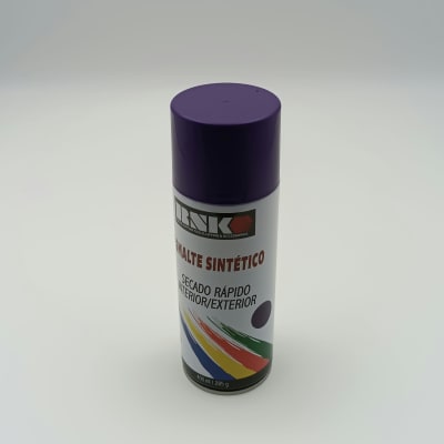 ESMALTE SINTETICO RNK EN SPRY COLOR VIOLETA #83 LATA DE 285 G. / 400 Ml.1