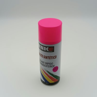 ESMALTE SINTETICO RNK EN SPRY COLOR MAGENTA FLUORECENTE #1012 LATA DE 285 G. / 400 Ml.
