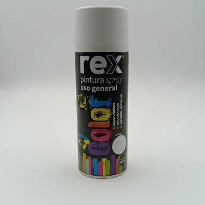 REX PINTURA SPRAY GENERAL. BLANCO MATE. 400 ML