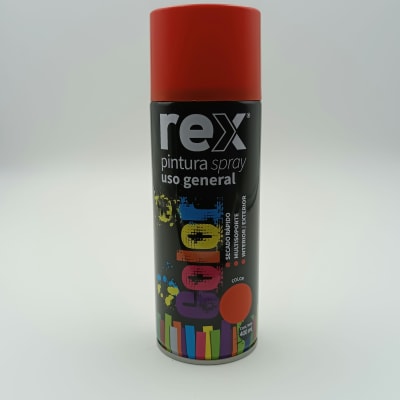 REX PINTURA SPRAY GENERAL. NARANJO. 400 ML