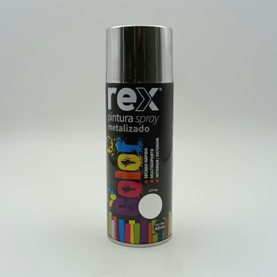 REX PINTURA SPRAY GENERAL. CROMADO. 400 ML