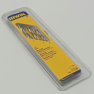 JUEGO BROCA CONCRETO 3 PZS 5.0-8.0 MM IRWIN 9941