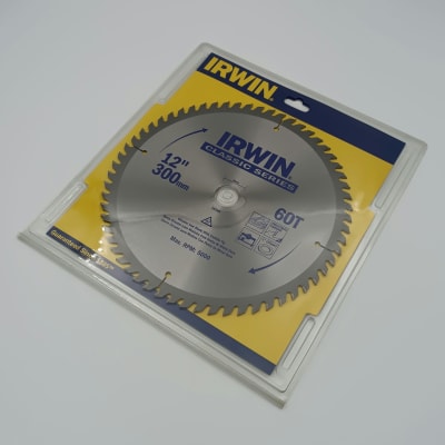 DISCO SIERRA CIRCULAR IRWIN 12 PULGADAS X 60 CORTE FINO, 15189