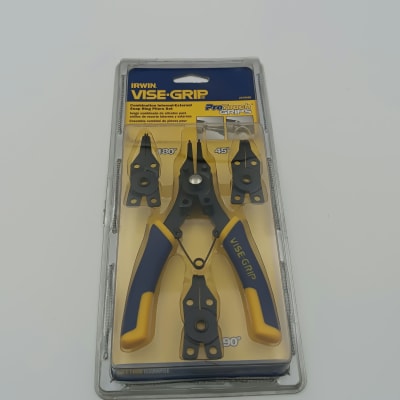 ALICATE CON PUNTAS REVERSIBLES PARA SEGUROS VISE GRIP 6 1/2 PULGADAS, 20789001