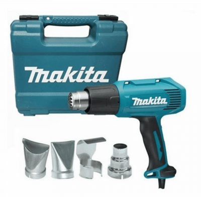 PISTOLA DE AIRE CALIENTE 1.600 W. GRADOS 350° Y 500° C 2 POSICIONES DE TEMPERATURA - HG5030K MAKITA1