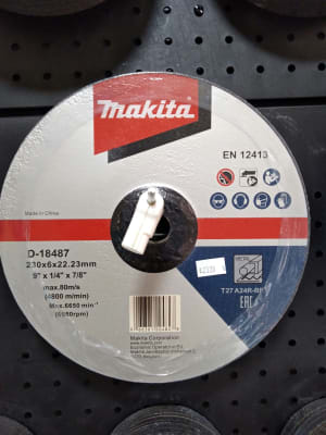 DISCO DESBASTE METAL 9, A24R-BF, D-18487, MAKITA1