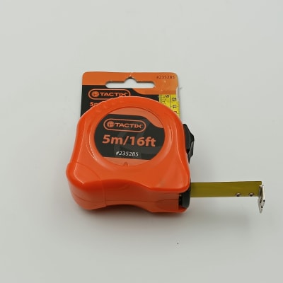 HUINCHA 5M (16 FT) X 19 MM. (3/4). MILIMETROS Y PULGADAS TACTIX 235285