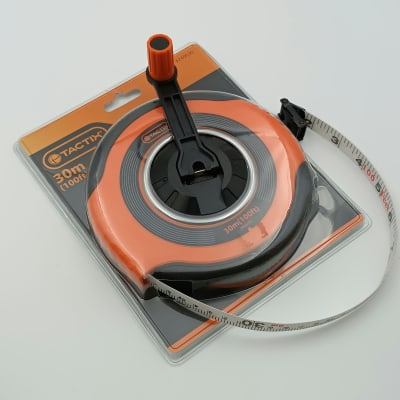 HUINCHA LARGA 30M (100FT) X 15 MM. AGARRE SUAVE TACTIX 240630