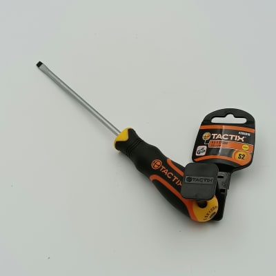 ATORNILLADOR PALETA (CARPINTERO) 7/32 X 5(5.5 X 125 MM.) TACTIX 205016