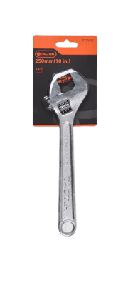 LLAVE AJUSTABLE (FRANCESA) 10(250 MM.) CROMADA TACTIX 2100251