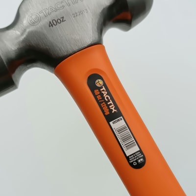 MARTILLO BOLA (MECANICO) 1200GRS(40 OZ) MANGO FIBRA VIDRIO TACTIX 222013