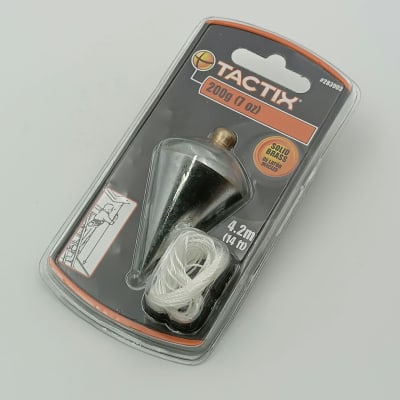 PLOMADA CARPINTERO 200 GRS(7OZ) CON HILO TACTIX 283903