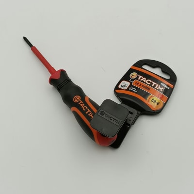 ATORNILLADOR PHILLIPS AISLADO 1000V # 0 X 2 1/2(60 MM.) TACTIX 2055111