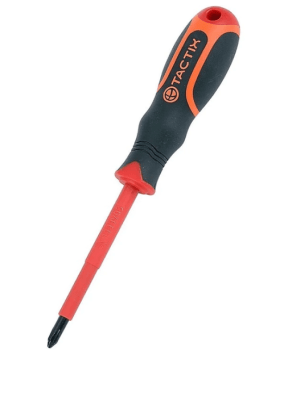 ATORNILLADOR PHILLIPS AISLADO 1000V # 1 X 3(80 MM.) TACTIX 205513