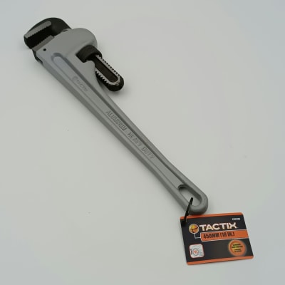 LLAVE STILLSON 450 MM.(18) MANGO ALUMINIO TACTIX 335109