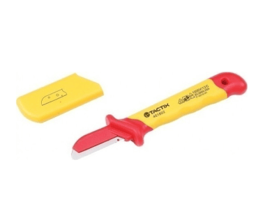 CUCHILLO AISLADO 1000V PARA CABLES 180 MM.(7) TACTIX 401802 HT-2016-1071