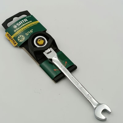 LLAVE COMBINADA CRIQUE CABEZA FLEX 5/16, 46471 SATA1