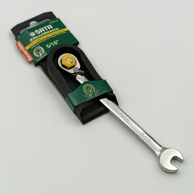 LLAVE COMBINADA CRIQUE REVERSIBLE 5/16, 46671 SATA1