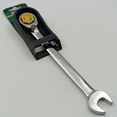 LLAVE COMBINADA CRIQUE REVERSIBLE 21 MM SAT-46613