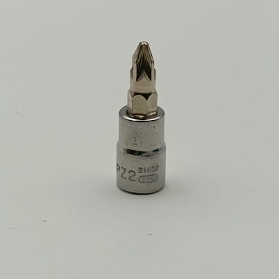 DADO PUNTA POZI 1/4 X 37 MM. X #2, 21402 SATA