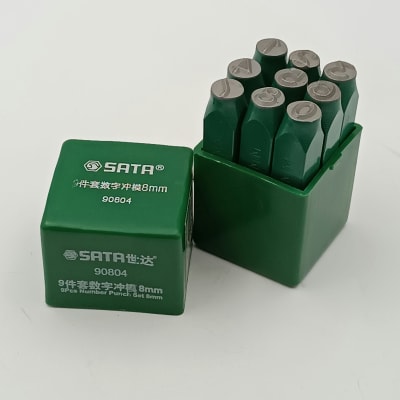 9 PIEZAS JUEGO DE NUMEROS DE 8 MM., 908041