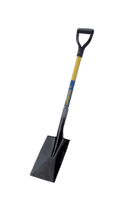 PALA INDUSTRIAL CON MANGO DE FIBRA Y PUÑO PLASTICO TIPO ESCARRAMAN. -130682-SURTEK-109