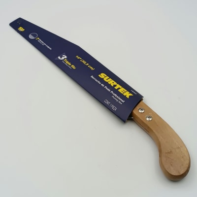 SERRUCHO DE PODA CON MANGO DE MADERA 14. 120265-SURTEK