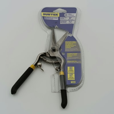 TIJERA PARA PODAR A UNA MANO. CUCHILLA DELGADA 6. T26-SURTEK1