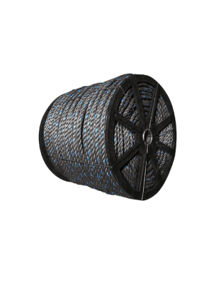 CARRETE (1086 MTS) CUERDA DE POLIPROPILENO GRIS 6 MM. (22 KG). CUEP6-SURTEK