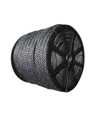 CARRETE (697 MTS) CUERDA DE POLIPROPILENO GRIS 8 MM. (22 KG). CUEP8-SURTEK