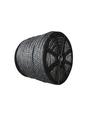 CARRETE (381 MTS) CUERDA DE POLIPROPILENO GRIS 13 MM. (31 KG). CUEP13-SURTEK