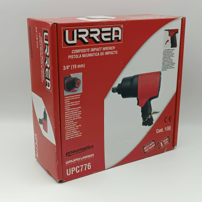 PISTOLA DE IMPACTO NEUMATICA CUADRANTE 3/4, 1200ft-lb -UPC776-URREA-
