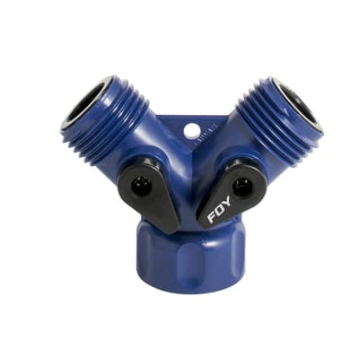 ADAPTADOR EN Y DE PLASTICO. -VALY01P-FOY-