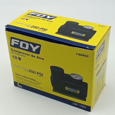 COMPRESOR 12V 250PSI. -140965-FOY-