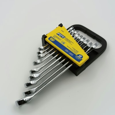 JUEGO DE 9 LLAVES COMBINADA MILIMETRICAS 8-17 MM. -140459-FOY-