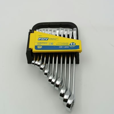 JUEGO DE 11 LLAVES COMBINADA MILIMETRICAS 6-16 MM. -140461-FOY-