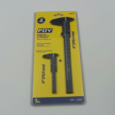 JUEGO DE 2 PIE DE METRO PLASTICO. 3 Y 6. -142070-FOY-