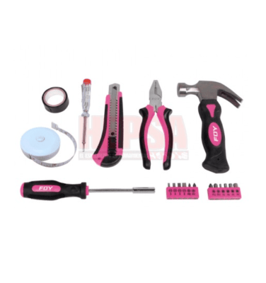 JUEGO DE HERRAMIENTAS COMBINADAS. 19 PIEZAS. JHF04-FOY-1