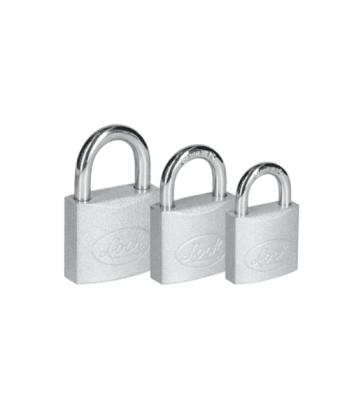 CANDADO DE ACERO HORQUILLA CORTA. LLAVE ESTANDAR DE 38 MM. -L22S38A-LOCK-