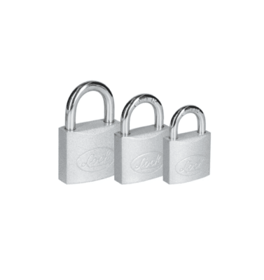 CANDADO DE ACERO HORQUILLA CORTA. LLAVE ESTANDAR DE 45 MM. -L22S45A-LOCK-1